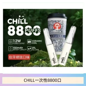 10種口味｜鴨嘴獸CHILL 8800口一次性電子菸 8ml大容量煙油