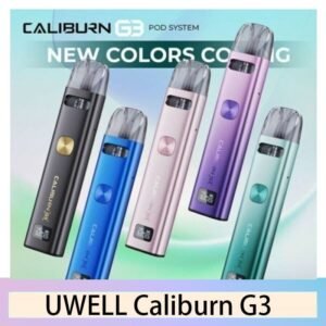 UWELL Caliburn G3咖哩棒G3 KIT電子煙2主機官網評價說明書